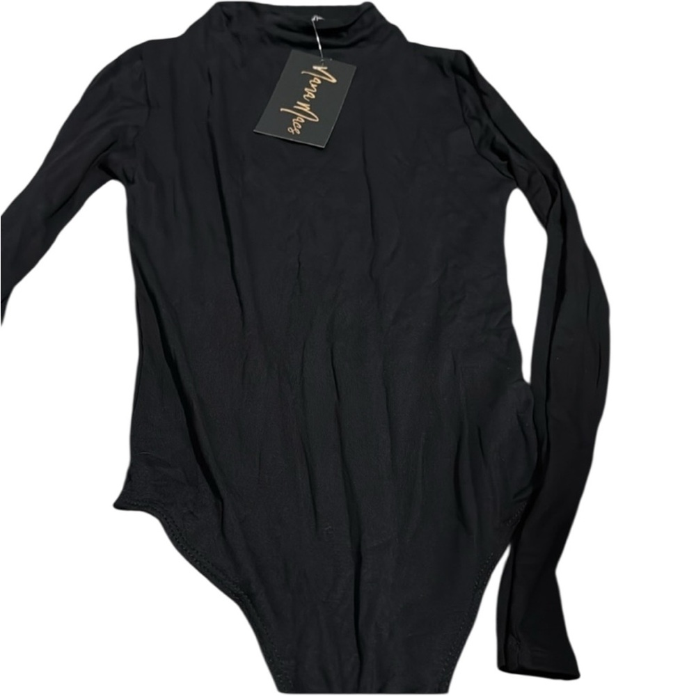 NanaMacs original stay neutral bodysuit (black) SMALL NEW - Picture 6 of 9